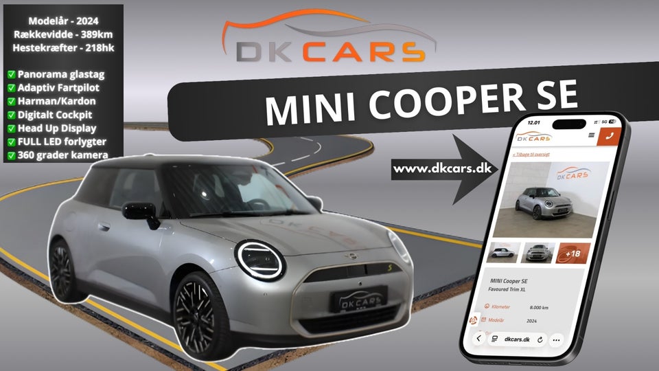 MINI Cooper SE Favoured Trim XL 3d