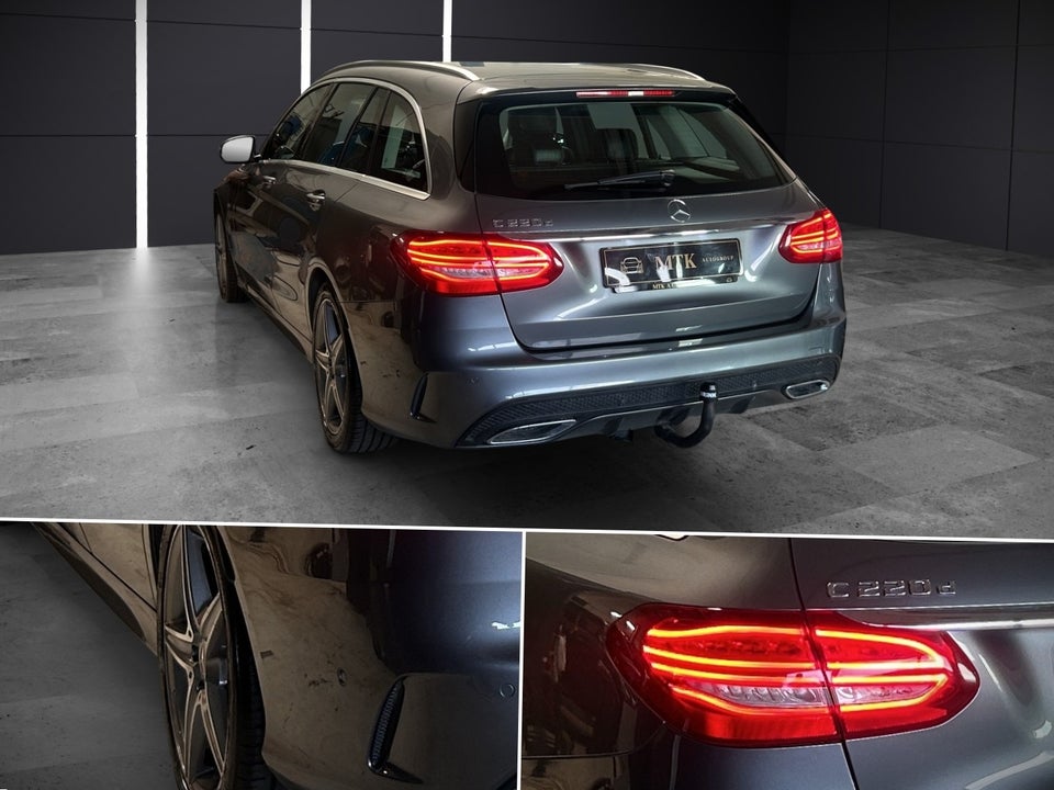 Mercedes C220 d 2,2 AMG Line stc. aut. 5d