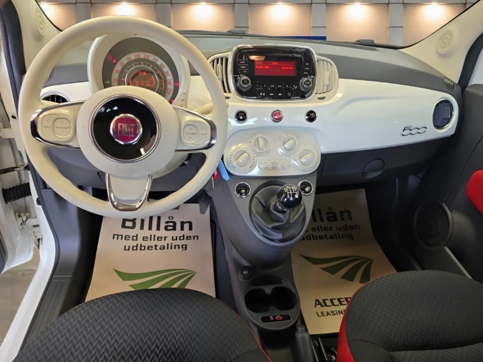 Fiat 500 0,9 TwinAir 80 Pop 3d