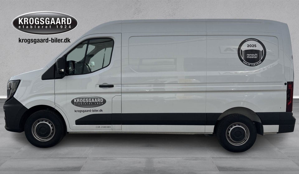 Renault Master V T33 2,0 dCi 130 L2H2 Kassevogn Tekno