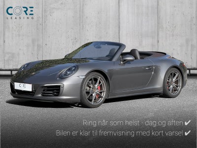 Annonce: Porsche 911 Carrera 4S 3,0 Cabr... - Pris 0 kr.