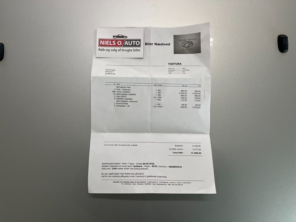 Ford Focus 1,0 SCTi 125 Titanium stc. ECO 5d