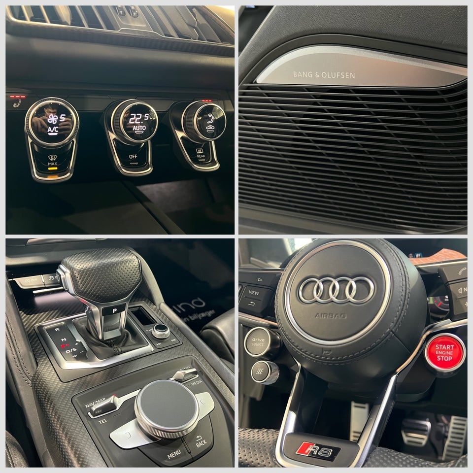 Audi R8 5,2 FSi Coupé performance quattro S-tr. 2d