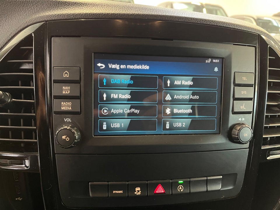 Mercedes Vito 114 2,0 CDi Kassevogn aut. L RWD