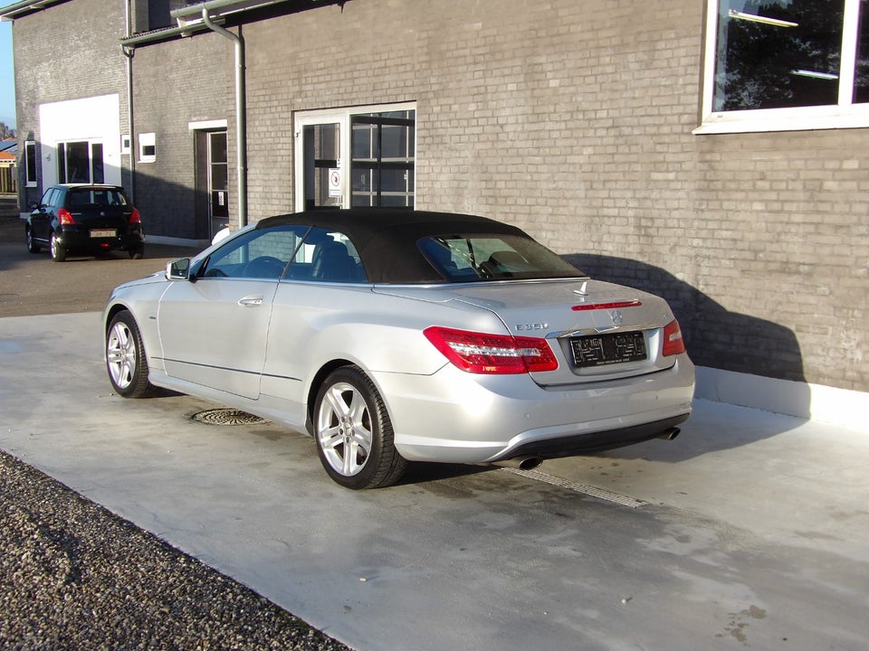 Mercedes E350 3,5 CGi AMG Line Cabriolet aut. BE 2d