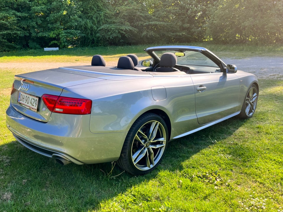 Audi A5 1,8 TFSi 170 S-line Cabriolet Multitr. 2d