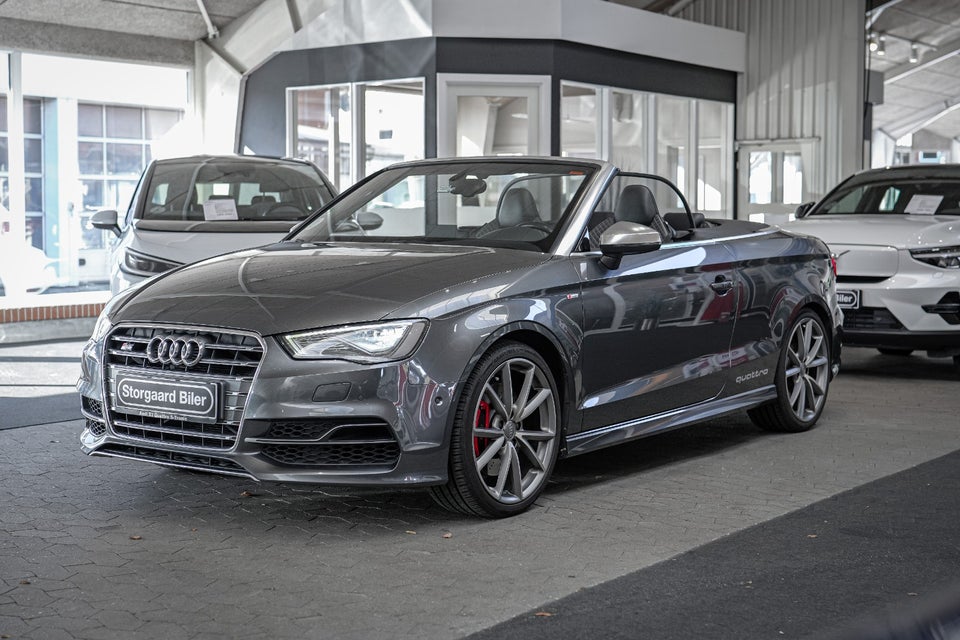Audi S3 2,0 TFSi Cabriolet quattro S-tr. 2d