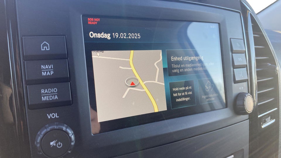 Mercedes Vito 114 2,0 CDi Kassevogn aut. L RWD