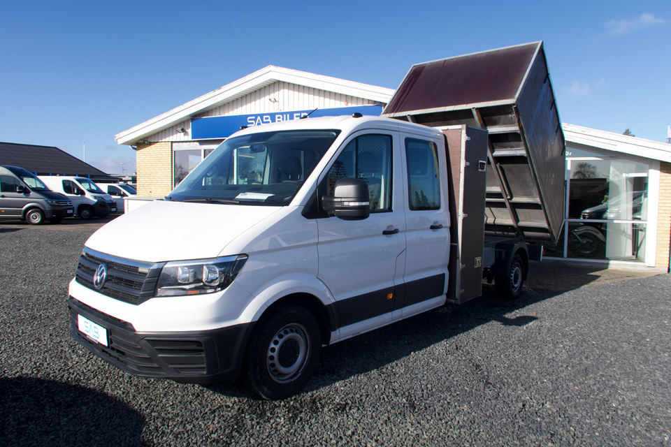 VW Crafter 35 2,0 TDi 177 Db.Kab m/tiplad