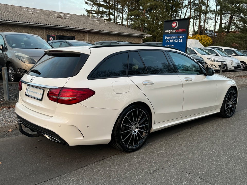 Mercedes C220 d 2,2 AMG Line stc. aut. 5d