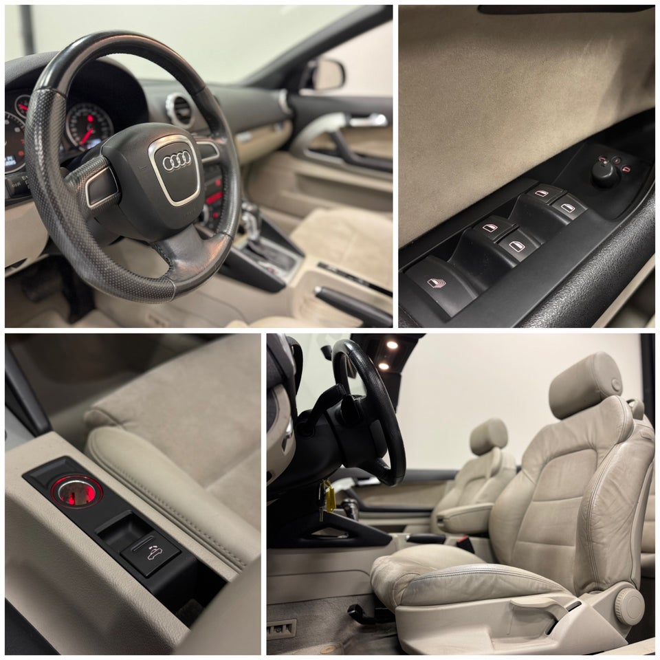 Audi A3 1,8 TFSi Ambition Cabriolet DSG 2d