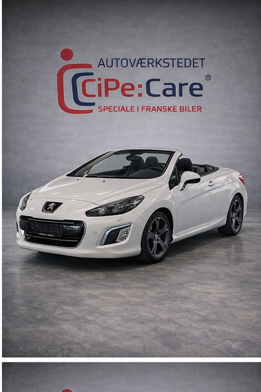 Peugeot 308 2,0 HDi 163 Allure CC aut. 2d