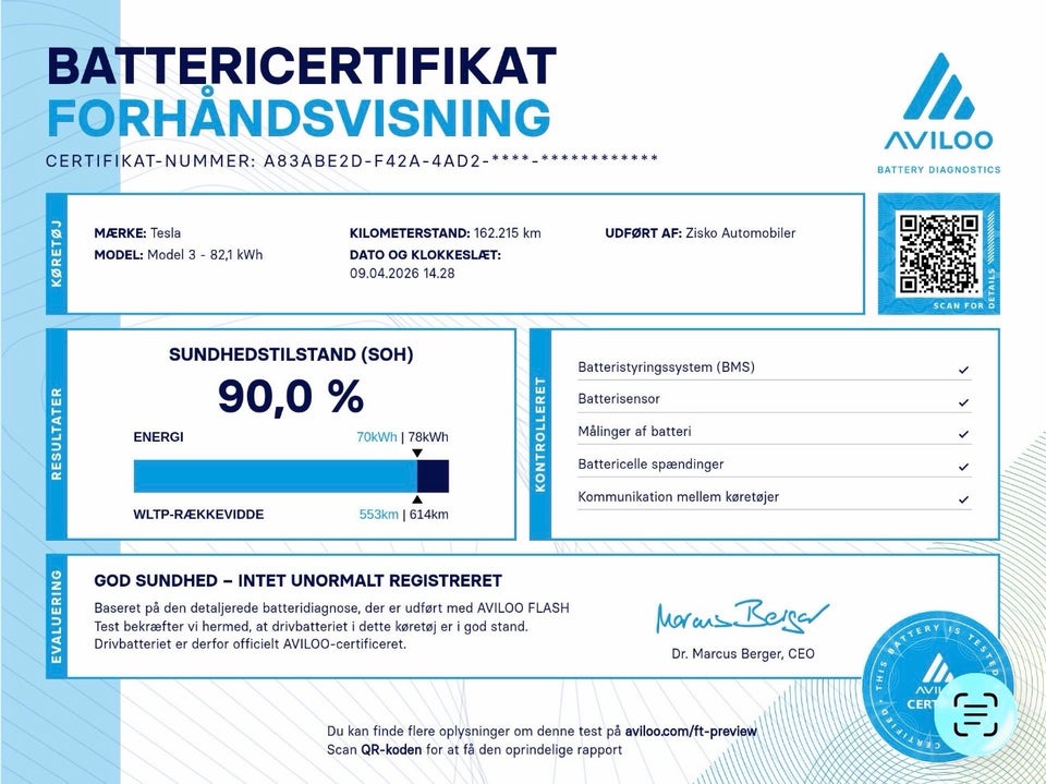 Tesla Model 3 Long Range AWD 4d
