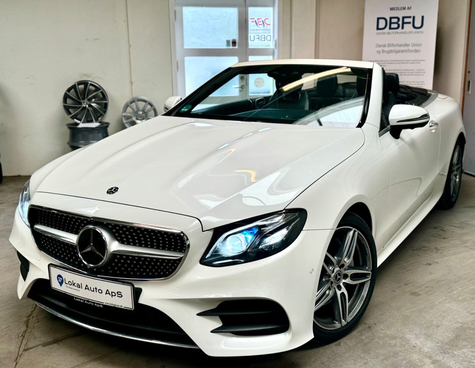 Mercedes E220 d 2,0 AMG Line Cabriolet aut. 2d