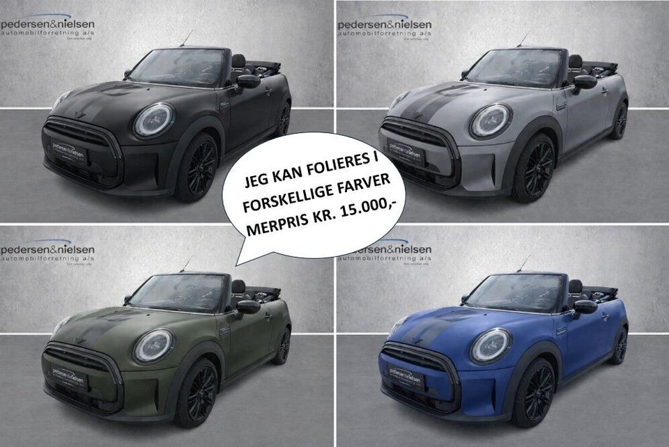 MINI Cooper 1,5 Experience Cabriolet aut. 2d