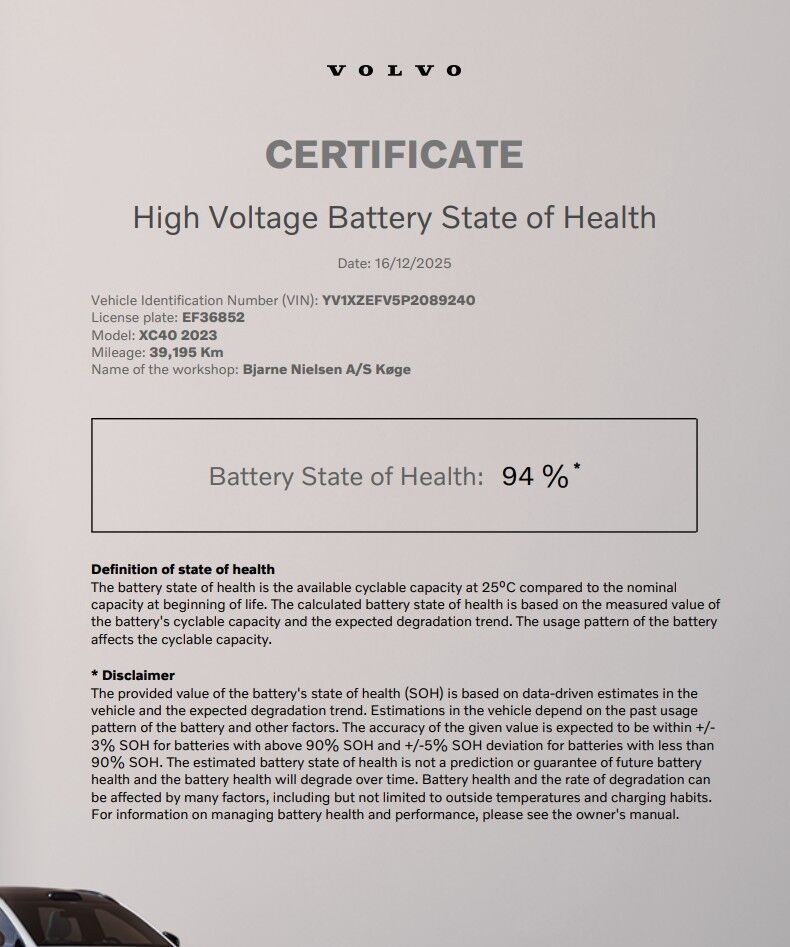 Volvo XC40 P6 ReCharge Plus 5d