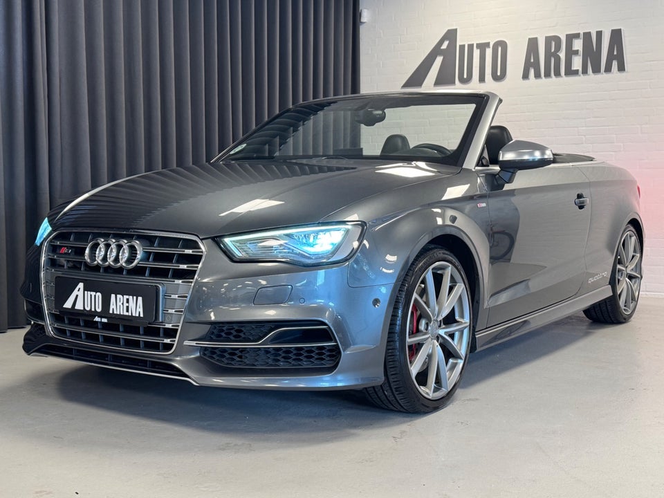 Audi S3 2,0 TFSi Cabriolet quattro S-tr. 2d