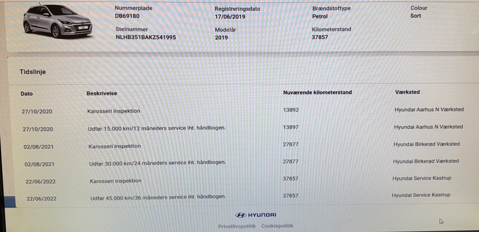 Hyundai i20 1,25 Trend 5d