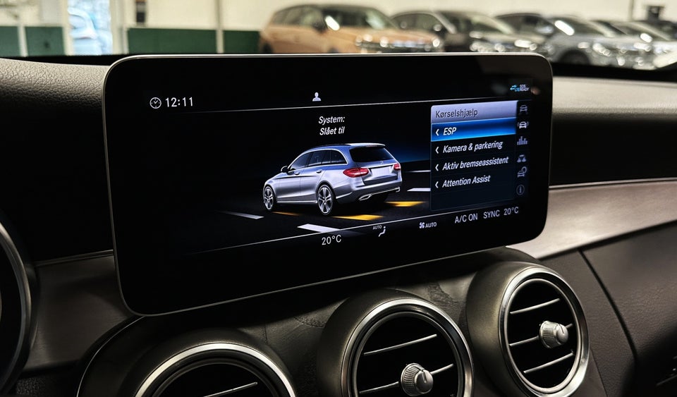 Mercedes C200 1,5 AMG Line stc. aut. 5d