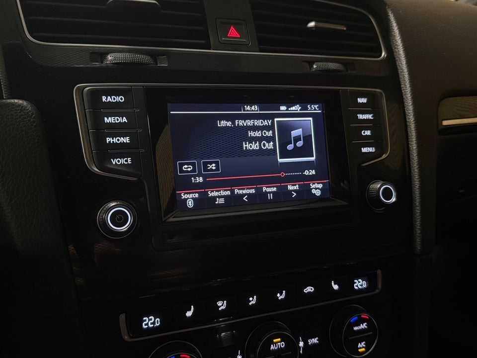 VW Golf VII 2,0 GTi Performance DSG BMT 5d