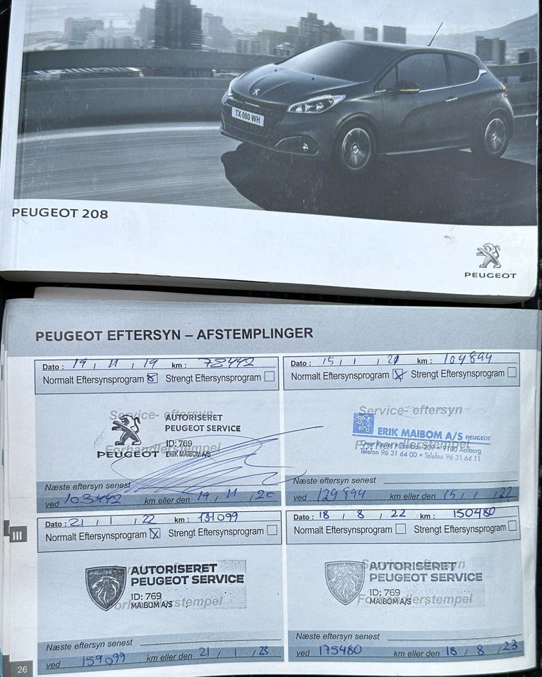 Peugeot 208 1,6 BlueHDi 100 Envy Sky 5d