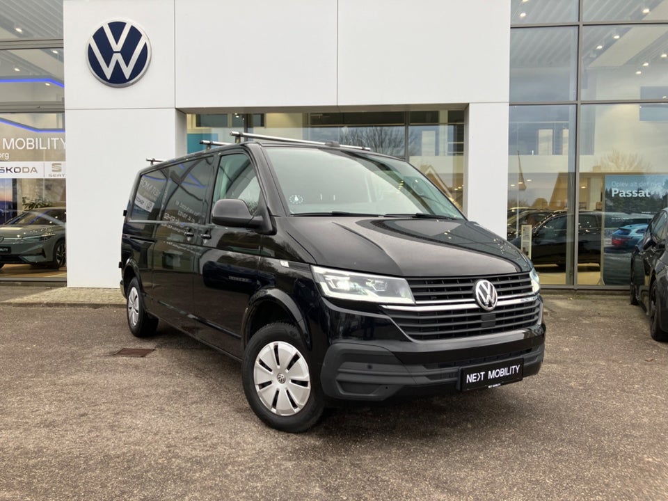 VW Transporter 2,0 TDi 150 Kassevogn DSG lang