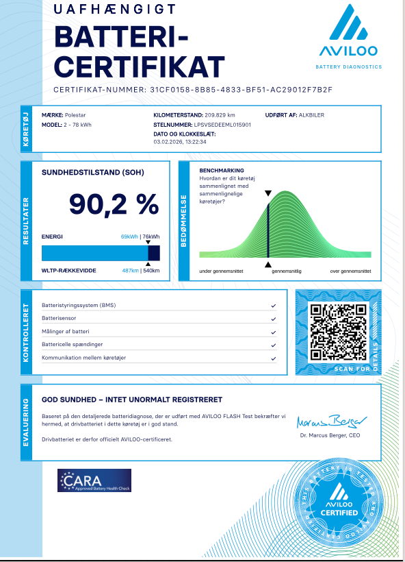 Polestar 2 Long Range AWD 5d