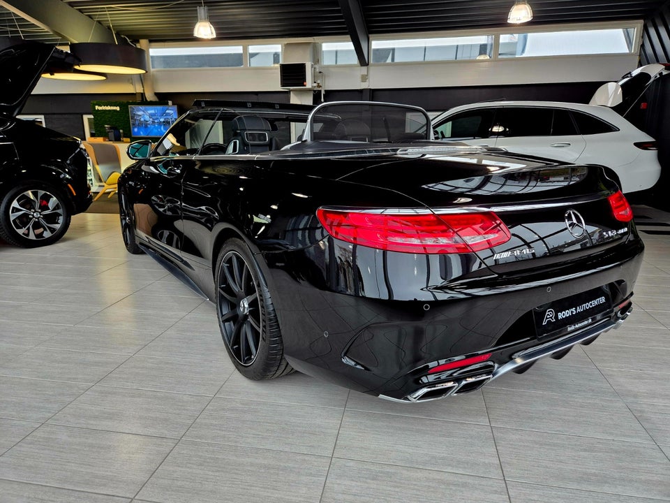 Mercedes S63 5,5 AMG Cabriolet aut. 4Matic 2d