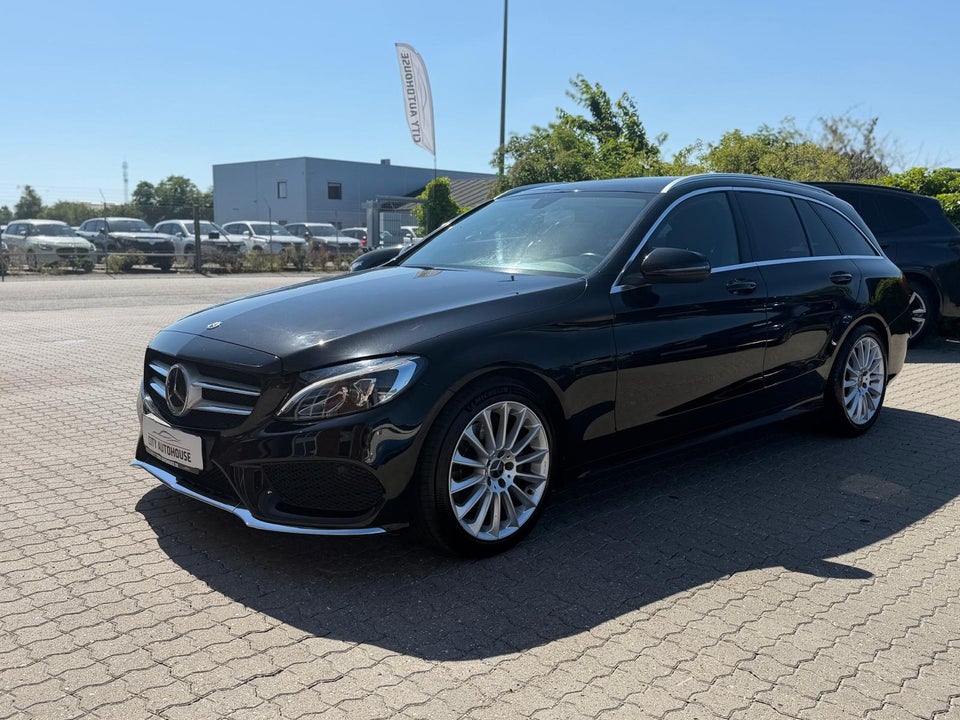Mercedes C200 2,0 AMG Line stc. aut. 5d