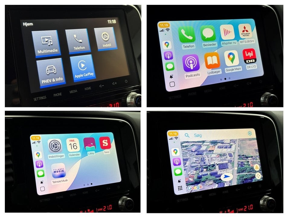 Mitsubishi Outlander 2,4 PHEV Intense CVT 4WD 5d