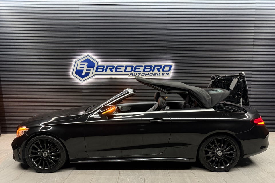 Mercedes C200 1,5 AMG Line Cabriolet aut. 2d