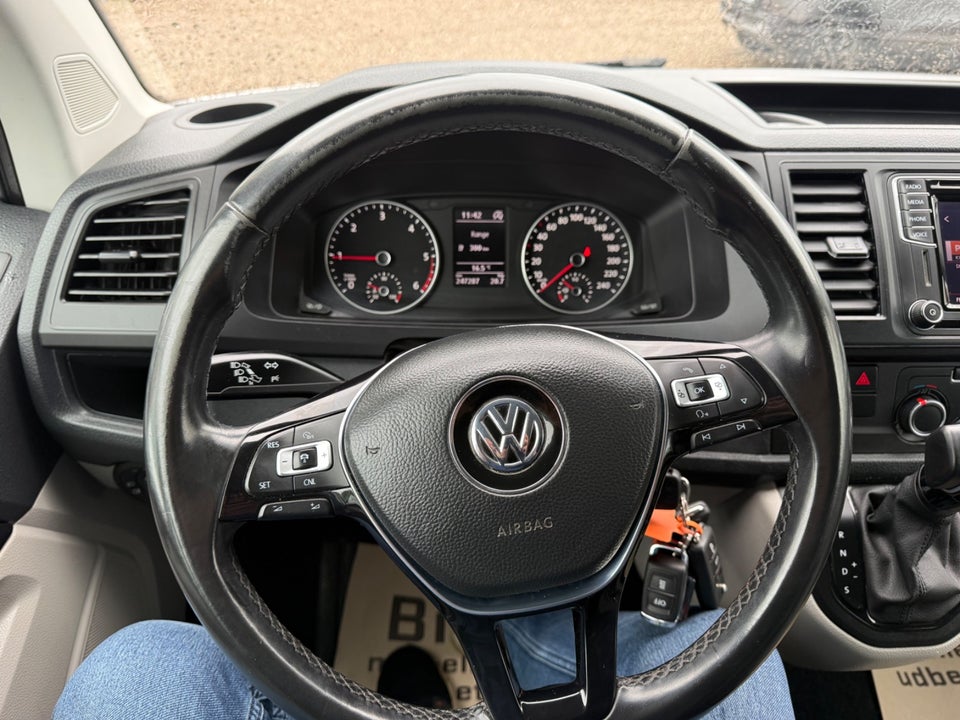 VW Transporter 2,0 TDi 150 Kassevogn DSG lang