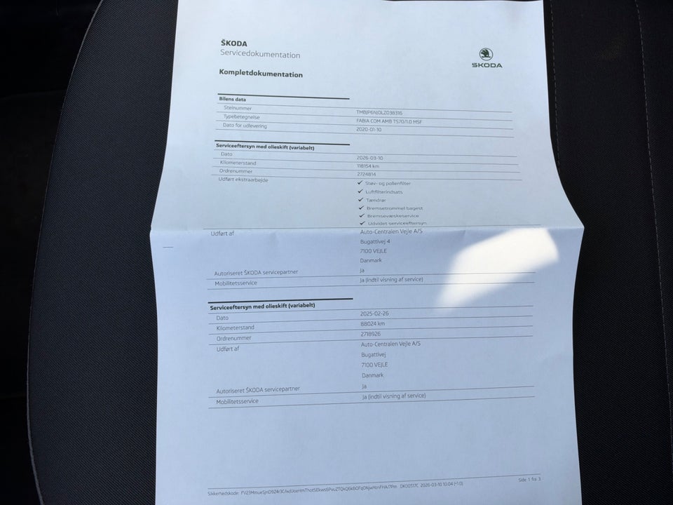 Skoda Fabia 1,0 TSi 95 Ambition Combi 5d