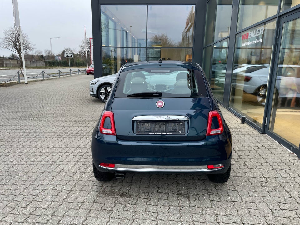 Fiat 500 0,9 TwinAir 80 Beauty Blue 3d