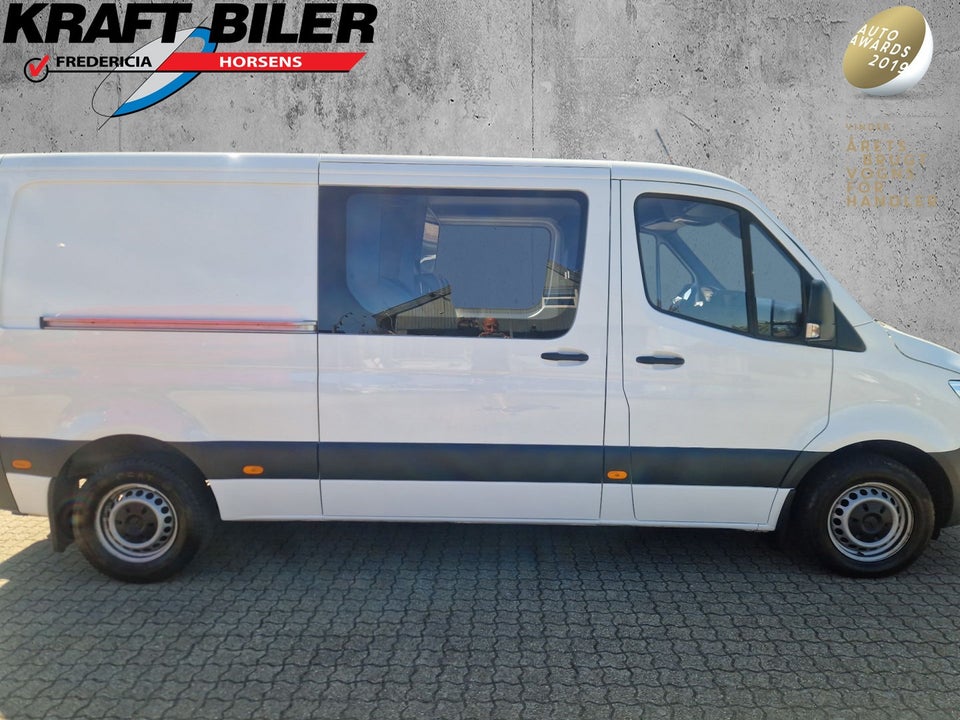 Mercedes Sprinter 214 2,2 CDi A1 Kasse-/Mandskabsvogn aut. FWD