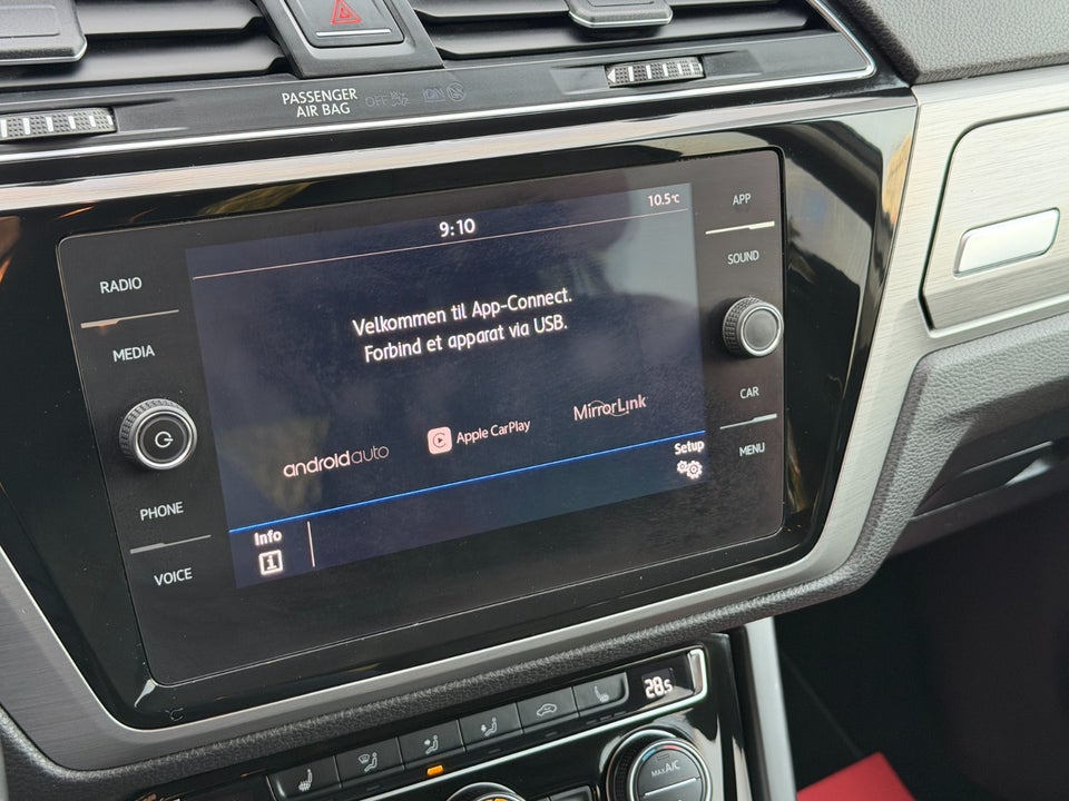 VW Touran 1,5 TSi 150 Comfortline DSG 7prs 5d