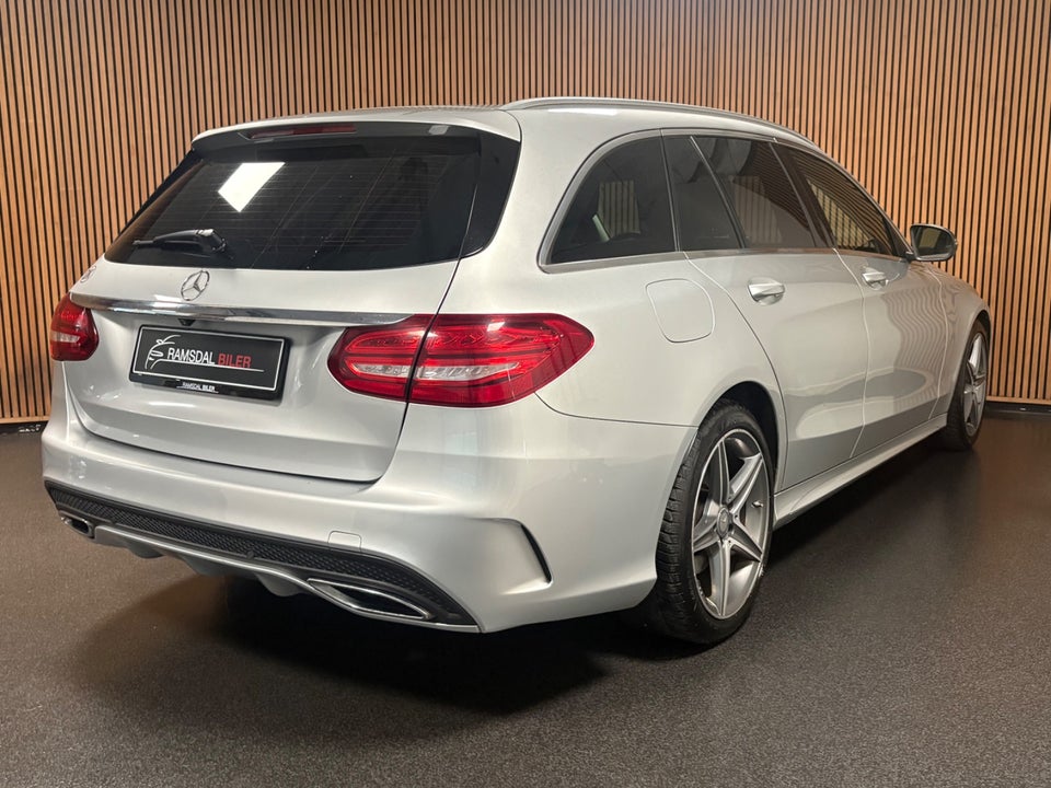 Mercedes C220 d 2,2 AMG Line stc. aut. 5d