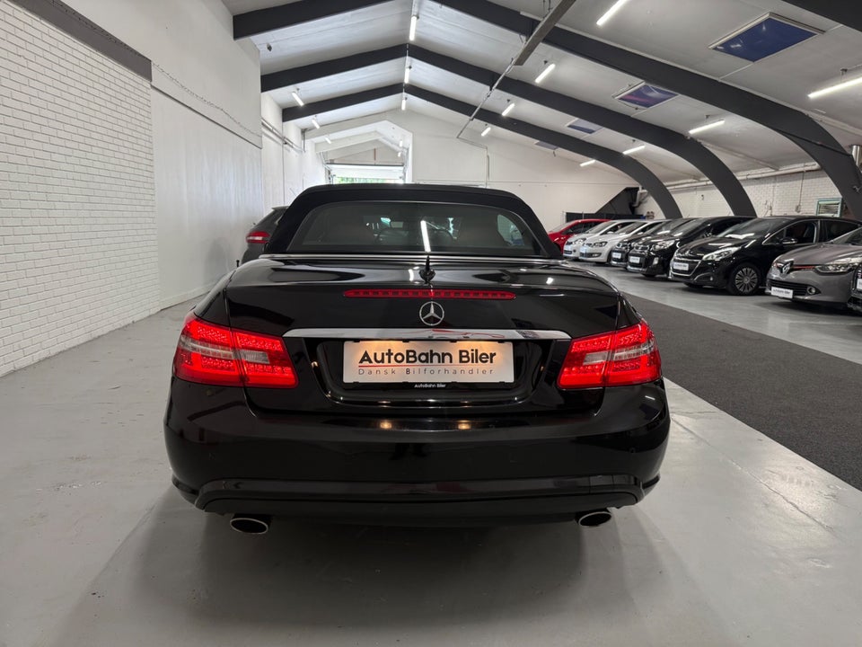 Mercedes E350 3,5 CGi AMG Line Cabriolet aut. BE 2d