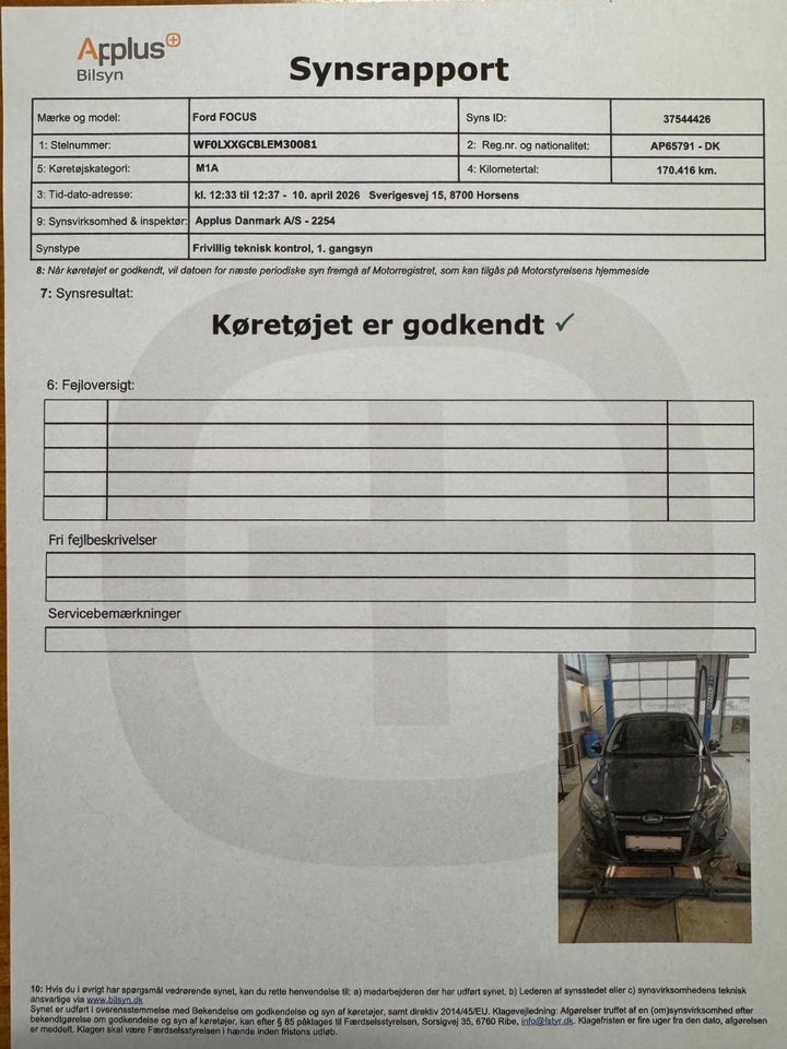 Ford Focus 1,0 SCTi 125 Titanium stc. ECO 5d