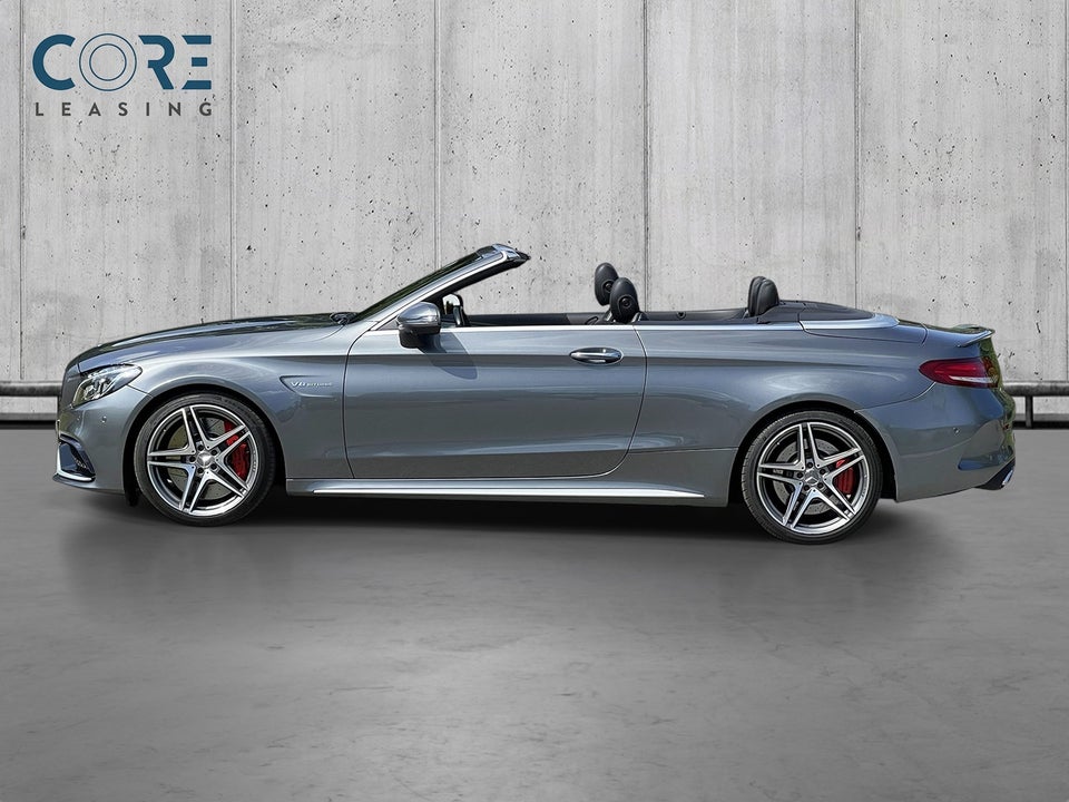 Mercedes C63 4,0 AMG S Cabriolet aut. 2d