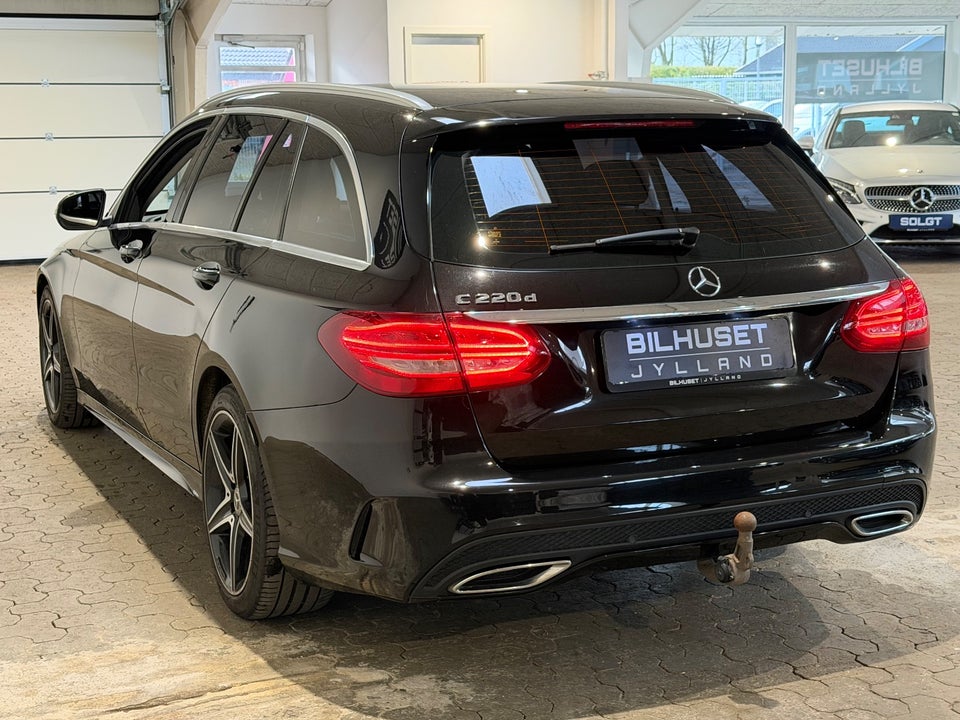 Mercedes C220 d 2,2 AMG Line stc. aut. 5d