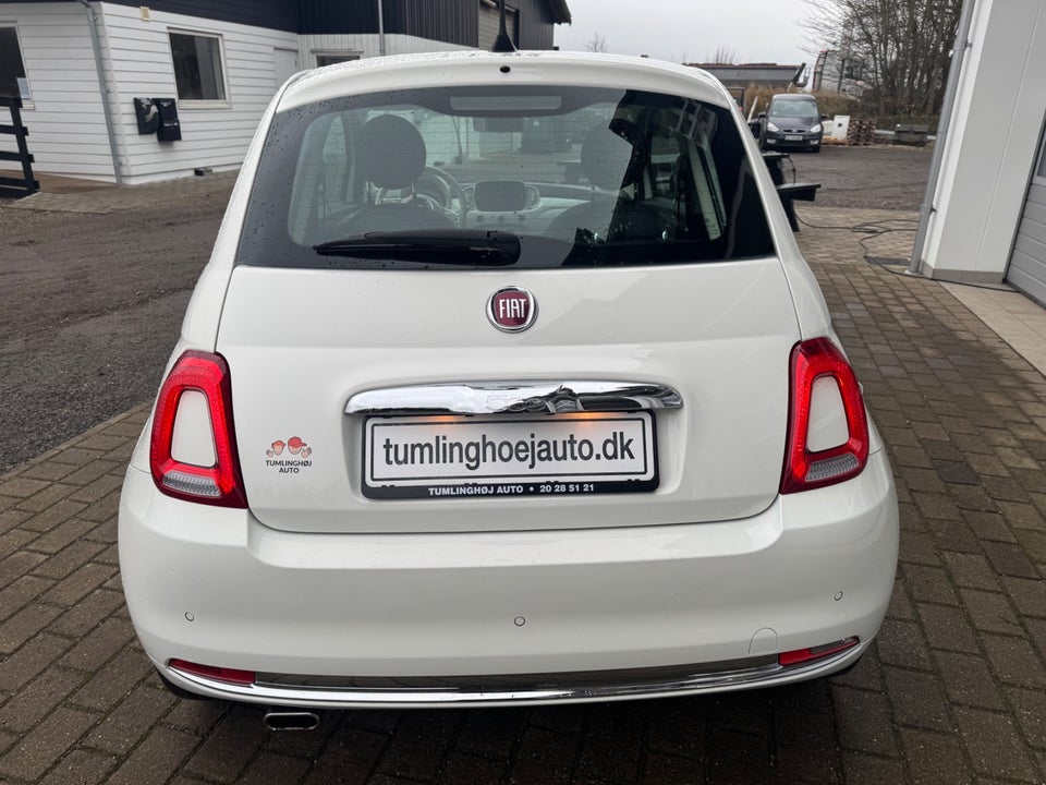 Fiat 500 1,2 Black MTA 3d