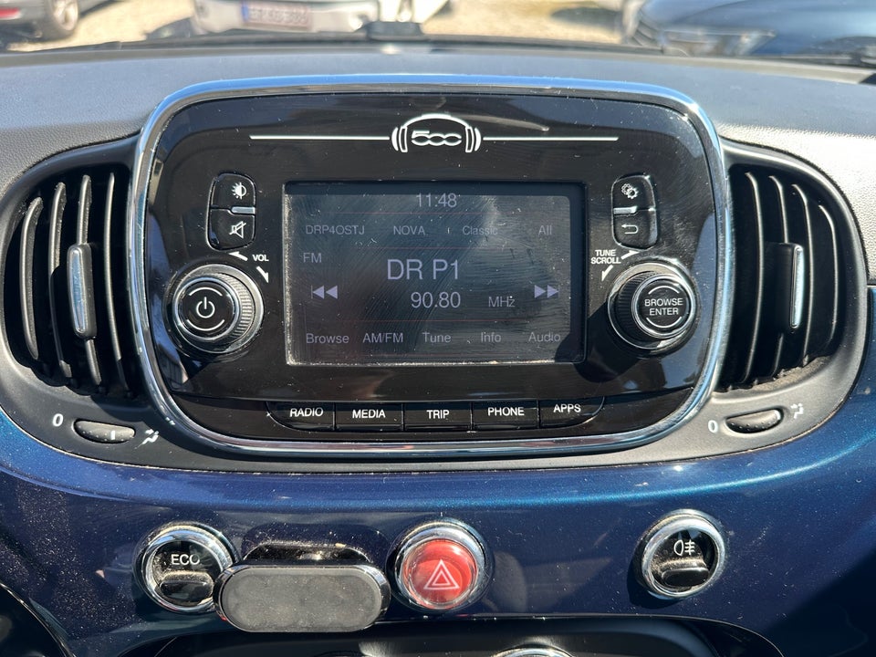Fiat 500 0,9 TwinAir 80 Lounge 3d