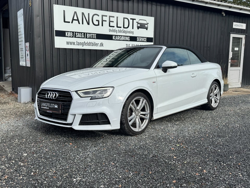 Audi A3 35 TFSi Sport Limited+ Cabriolet S-tr. 2d