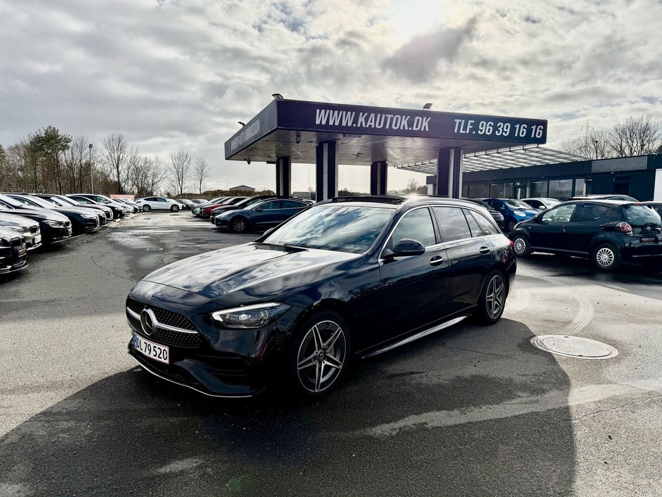 Mercedes C220 d 2,0 AMG Line Night Edition stc. aut. 5d