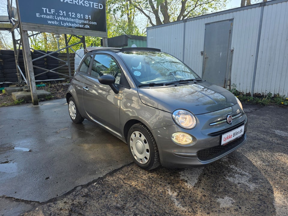 Fiat 500C 0,9 TwinAir 80 Popstar 2d