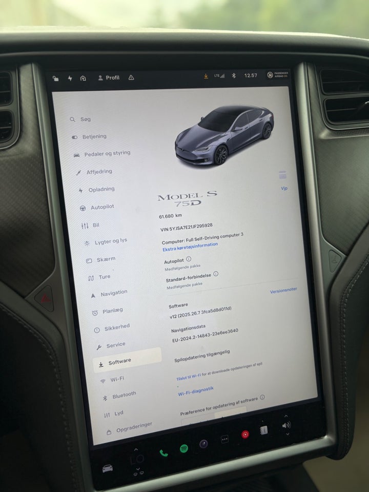 Tesla Model S 75D 5d