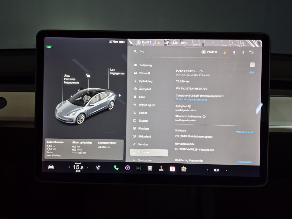 Tesla Model 3 Standard Range+ RWD 4d