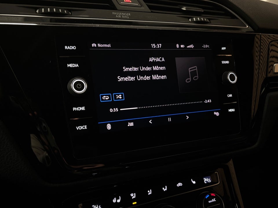 VW Touran 2,0 TDi 190 Highline DSG 7prs 5d