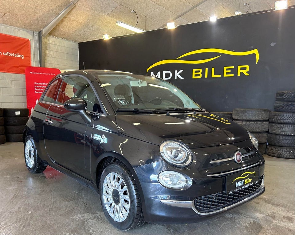 Fiat 500 0,9 TwinAir 80 Beauty Black 3d